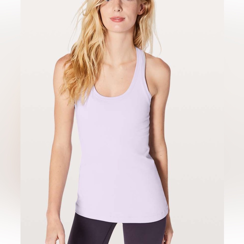 Lululemon Lavender Purple Cool Racerback Tank Top